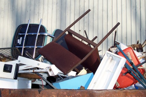 Professional hoarder clearance team in action at Becontree Heath