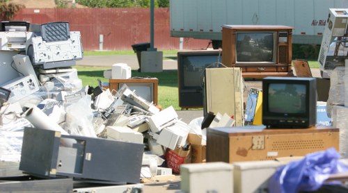 Organized space after hoarder clearance in Gidea Park