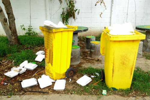 Local hoarder clearance professionals assisting a client in Colyers