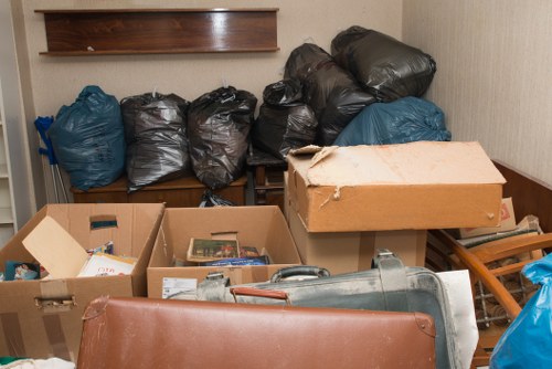 Before and After Images of a Cleared Home in Bethnal Green